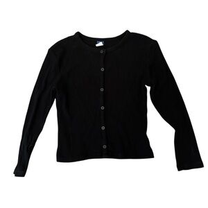 Old Navy Girl Ribbed Long Sleeve Top